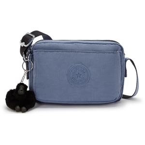 Kipling Sac Bandoulière Abanu Blue Lover Bleu Petit Femme 56% Recycled Polyamide, 44% Polyamide pas cher