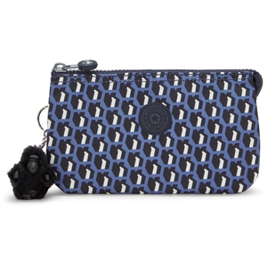 Kipling Pochette Creativity L 3d K Blue Imprimé Grand Femme 100% Recycled PolyesterVendu parkipling