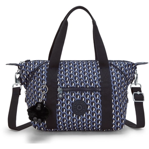 Kipling Sac D'épaule Art Mini 3d K Blue Imprimé Petit Femme 100% Recycled Polyester