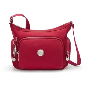Kipling Sac Bandoulière Gabb S Red Red Wine Rouge Standard Femme 100% Polyamide pas cher