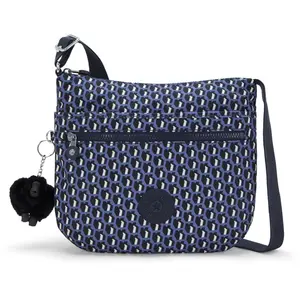Kipling Sac Bandoulière Arto 3d K Blue Imprimé Standard Femme 100% Recycled Polyester pas cher