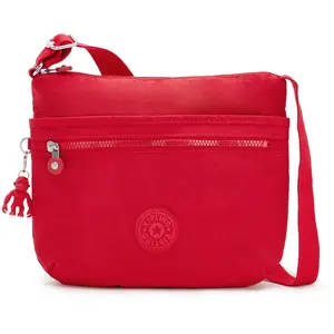 Comparateur de prix : Kipling ARTO Sac à bandoulière de taille moyenne, Red Rouge (Rouge)