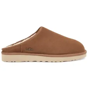 UGG Pantoufles classiques à enfiler pour homme, châtaigne, 45 EU