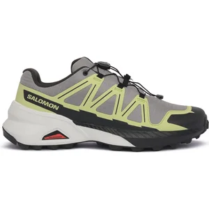 Chaussures Salomon Speedcross Peak beige vert - 46 pas cher