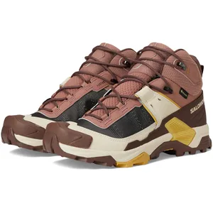 Bottes Salomon X Ultra 5 Mid GORE-TEX violet femme - 38 pas cher