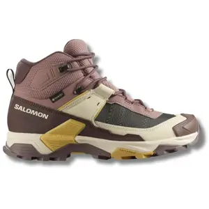 Bottes Salomon X Ultra 5 Mid GORE-TEX violet femme - 40 pas cher