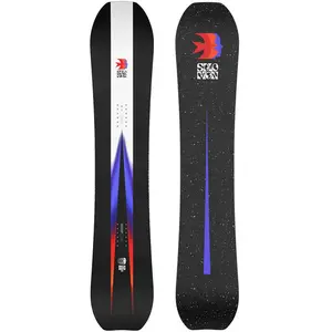 Salomon Snowboard - Snowboard Freeride polyvalent - Highpath 2025 en Bois - Taille 146 cm - NoirVendu parblue-tomato