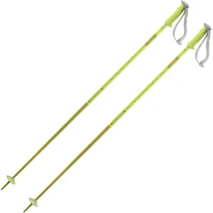 Salomon - Bâtons de ski alpin - Polar Neon Yellow  en Aluminium - Taille 125 cm - Jaune pas cher