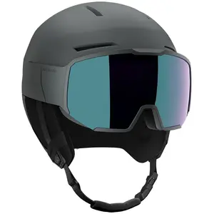 Salomon - Casque à visière - Osmo Sigma Ebony/Sol Sb  - Taille 59-62 cm - Noir pas cher