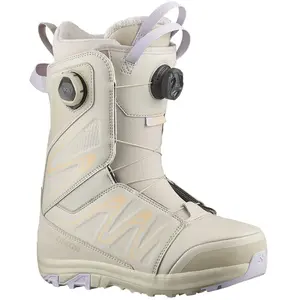 Salomon Ivy Boa Sj Woman Snowboard Boots Beige 27.5 pas cher