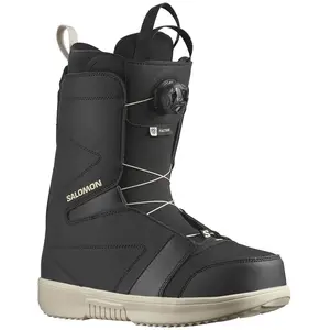 Salomon Snowboard - Boots de Snowboard - Faction Boa Black/Rainy Day pour Homme - Taille 29.5 pas cher