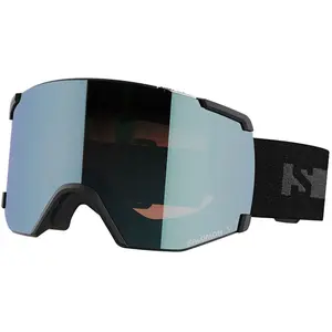Comparateur de prix : Salomon - Masque de ski - S/View Black/ML Light Blue  - Noir