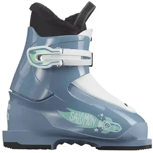 Comparateur de prix : Salomon - Chaussures de ski - T1 Copen Blue/White/Spearmint  - Taille Enfant 15 - Bleu