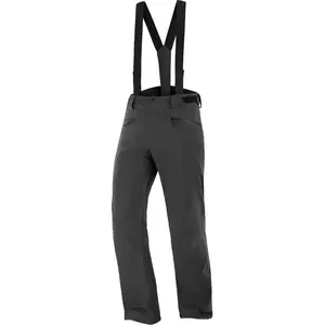 Salomon - Edge Pant - Pantalon de ski taille XL - Regular, noir/gris pas cher