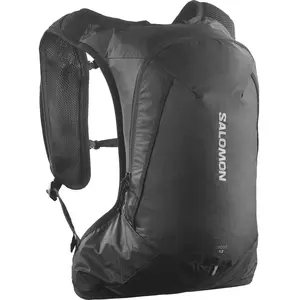 Salomon - Cross 12 - Sac à dos de randonnée taille 12 l, gris pas cher