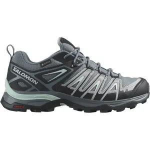 Chaussures de Randonnée Salomon X Ultra Pioneer GTX Bleu Gris Femme pas cher