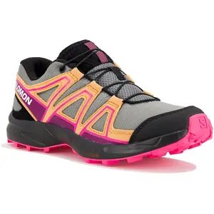 Salomon - Kid's Speedcross - Chaussures de trail taille 31, noir pas cher