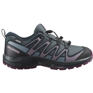 Salomon - Kid's XA Pro V8 CSWP - Chaussures de trail taille 31, gris pas cher