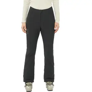 Salomon - Pantalon de ski stretch imperméable - Reason Pant W Deep Black pour Femme - Taille L - NoirVendu parsnowleader
