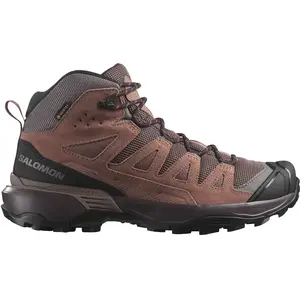 Chaussures Salomon X Ultra 360 Leather Mid GORE-TEX violet femme - 38 pas cher
