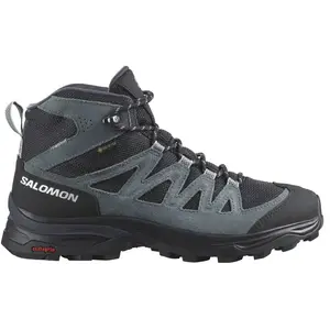 Chaussures Salomon X Ward Leather Mid GORE-TEX gris foncé femme - 39(1/3) pas cher