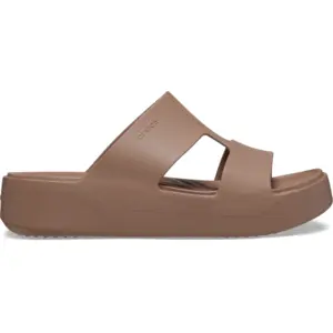 Comparateur de prix : Sandales Crocs Getaway Platform Strap marron femme - 37-38
