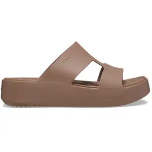 Comparateur de prix : Sandales Crocs Getaway Platform Strap marron femme - 36-37
