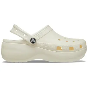 Classic Platform Glitter Clog W par Crocs Blanc 41 - 42 Femme pas cher