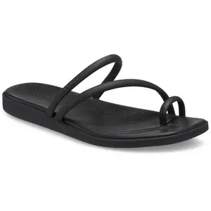 Comparateur de prix : Crocs Femme Miami Toe Loop Flip-flop-sandals, Noir, 38/39 EU
