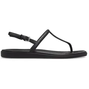 Comparateur de prix : Crocs Femme Miami Thong Flip Tongues, Noir, 36/37 EU