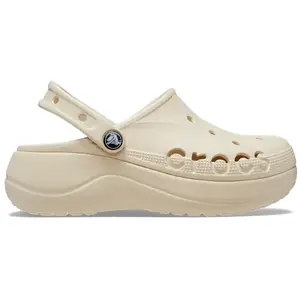 Crocs Baya Platform Sabots Femmes Winter White 42 208186-11S-W11 pas cher