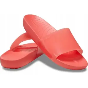 Crocs Splash Glossy Slide NWm par Crocs Orange 39 - 40 Femme pas cher