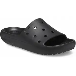 Crocs Classic Slide V2 Sandale glissante Mixte, Noir, 36/37 EU pas cher