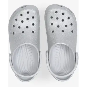 Classic Glitter Clog W par Crocs Argent 39 - 40 Femme