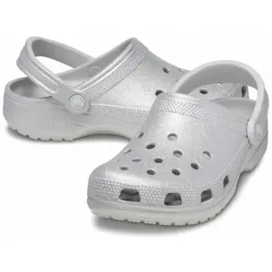 Comparateur de prix : Classic Glitter Clog W par Crocs Argent 37 - 38 Femme