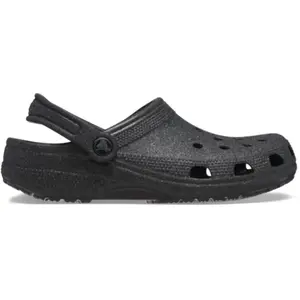 Crocs Classic Glitter Sabots Unisex Black Glitter 48 205942-0WH-M13 pas cher