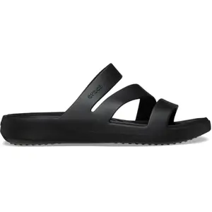 Sandales CROCS Getaway Strappy (Black) Femme pas cher