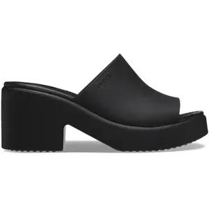 Brooklyn Slide Heel par Crocs Noir 39 - 40 Femme pas cher