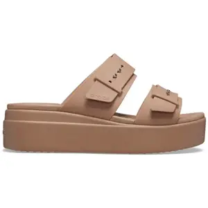 Crocs Sandales Brooklyn Lowwedge pas cher