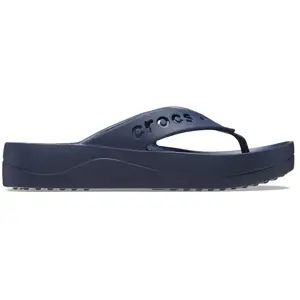 Crocs Baya Platform Tongs Femmes Navy 36 208395-410-W6 pas cher