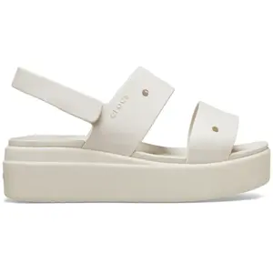 Crocs Brooklyn 4U Sandales Femmes Stucco 34 210676-160-W5 pas cher