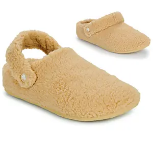 Crocs - Classic Cozzzy Slipper - Chaussons taille M5 / W7, beige pas cher
