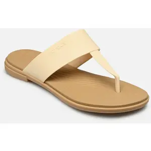 Crocs Tulum Flip W Vanilla par Crocs Beige 42 - 43 Femme pas cher