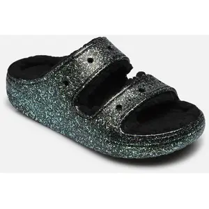 Classic Cozzzy Glitter Sandal Blk/Mlti par Crocs Multicolore 42 - 43 F... pas cher