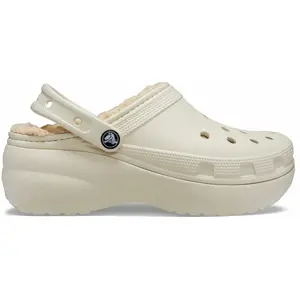 Sabots femme Crocs Classic Platform Glitter Blanc 41/42 207938-2Y2 pas cher