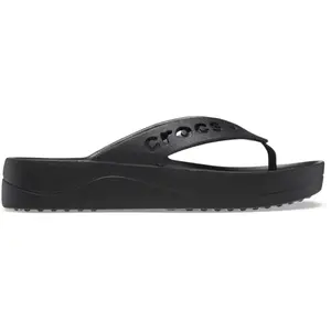 Crocs Baya Platform Tongs Femmes Black 41 208395-001-W10 pas cher