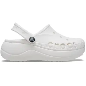 Comparateur de prix : Crocs Baya Platform Sabots Femmes White 39 208186-100-W9
