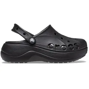 Crocs Baya Platform Sabots Femmes Black 38 208186-001-W8 pas cher