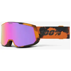 100% Snowcraft XL HiPER - Masque ski Bleach HiPER Purple Mirror pas cher