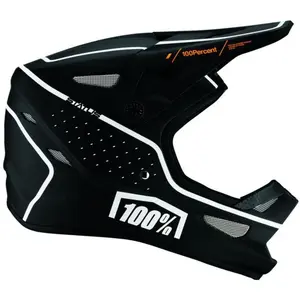 100percent Casque vélo intégral 100% Status Dreamflow noir- L pas cher